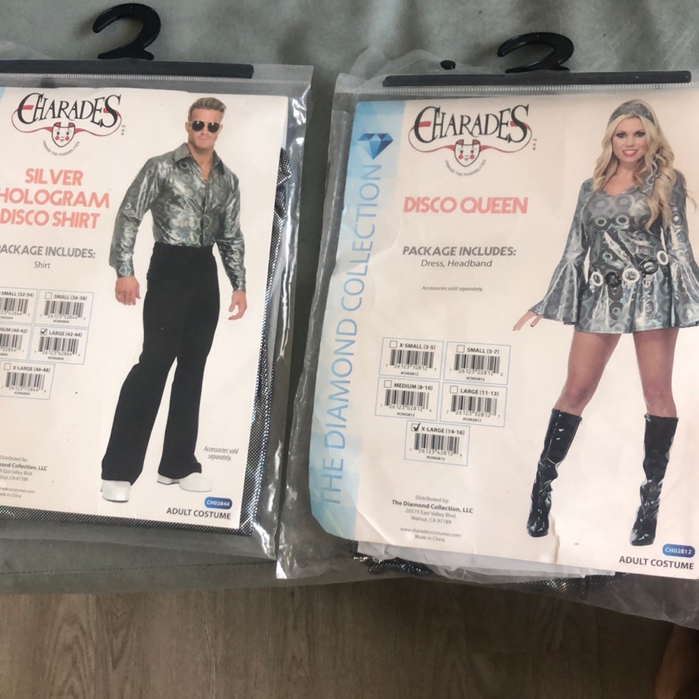 DISCO RETRO OUTFIT matching outfits